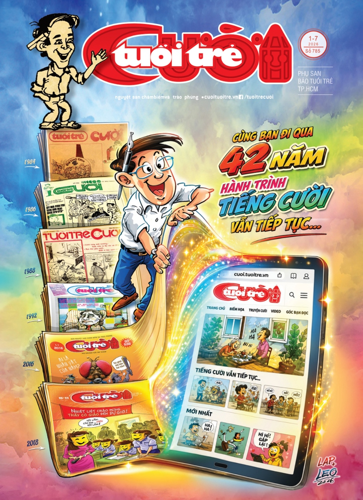 Mời bạn đón đọc Tuổi Trẻ Cười số cuối cùng - Ảnh 1.