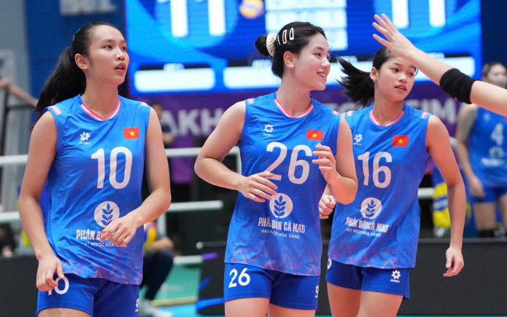 Bóng chuyền nữ U18 Việt Nam thua Hàn Quốc ở giải châu Á - Ảnh 2.