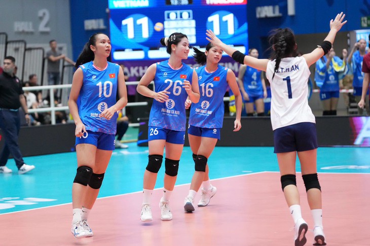 Bóng chuyền nữ Việt Nam về nhì tại Giải U18 Đông Nam Á - Ảnh 1.