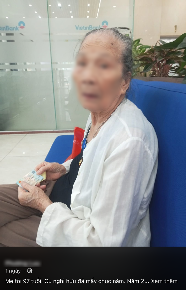 Thêm cụ bà 97 tuổi ở Hà Nội đi 3 lần mới nhận được tiền chế độ hàng tháng, phường nói gì? - Ảnh 2.