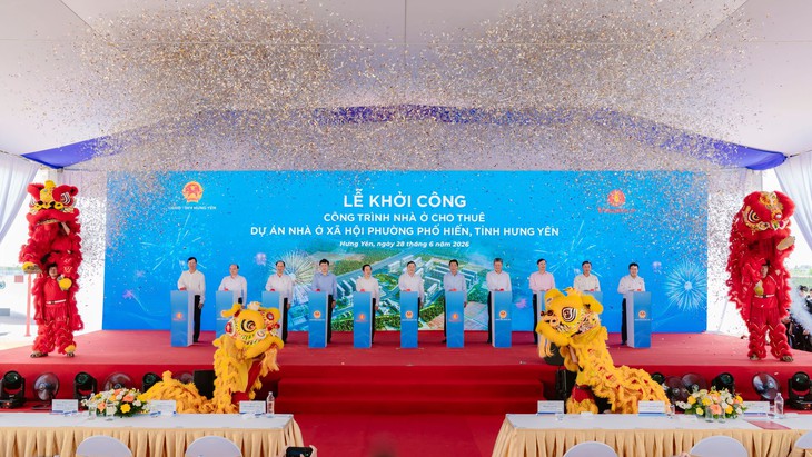 Vingroup khởi công nhà ở cho thuê tại Hưng Yên  - Ảnh 1.