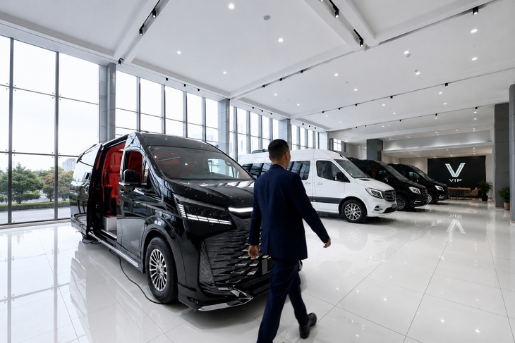 Xe Toyota bình dân hóa thành phòng VIP: Giường ngủ, nhà vệ sinh, TV khủng, đèn như Rolls-Royce - Ảnh 1.