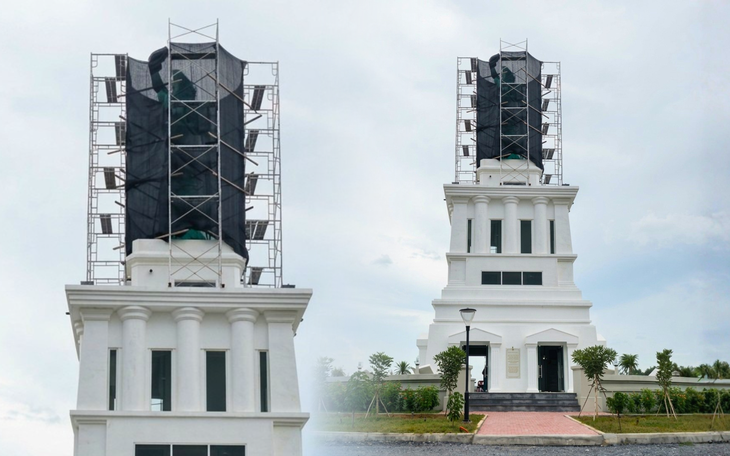 Chủ đầu tư đã bắt đầu tháo dỡ tượng 'nữ thần khai phóng' - Ảnh 3.