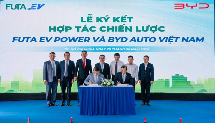 Futa EV Power và BYD Auto Việt Nam phát triển hạ tầng sạc xe điện - Ảnh 1.
