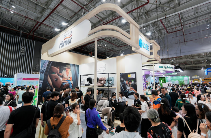 Ghế ô tô trẻ em Britax Römer của Đức xuất hiện tại Vietbaby Fair 2026 - Ảnh 1.