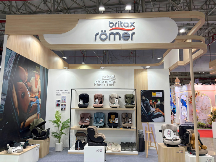 Ghế ô tô trẻ em Britax Römer của Đức xuất hiện tại Vietbaby Fair 2026 - Ảnh 5.