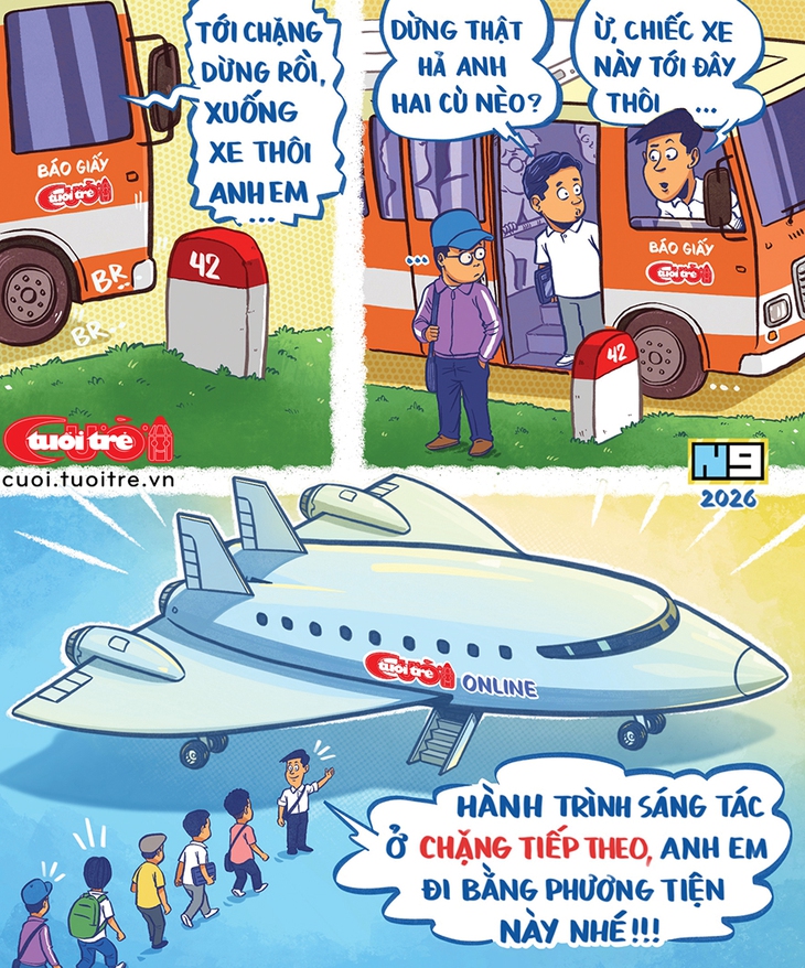 Báo in Tuổi Trẻ Cười đã tới chặng dừng nhưng đó không phải điểm cuối - Ảnh 1.