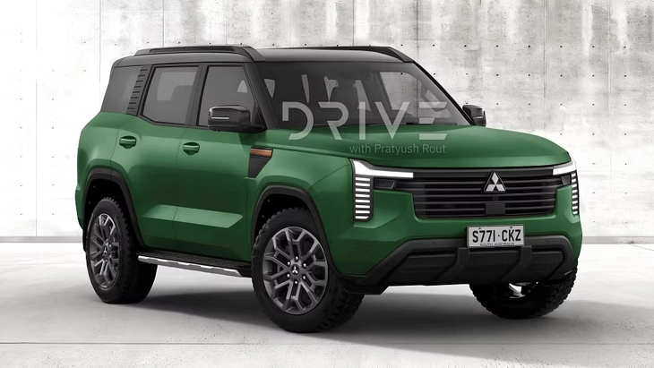 Mitsubishi Pajero đời mới chia phiên bản như mẫu cũ, bản cao đậm chất thể thao, sản xuất ở Thái Lan - Ảnh 3.