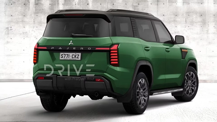 Mitsubishi Pajero đời mới chia phiên bản như mẫu cũ, bản cao đậm chất thể thao, sản xuất ở Thái Lan - Ảnh 4.