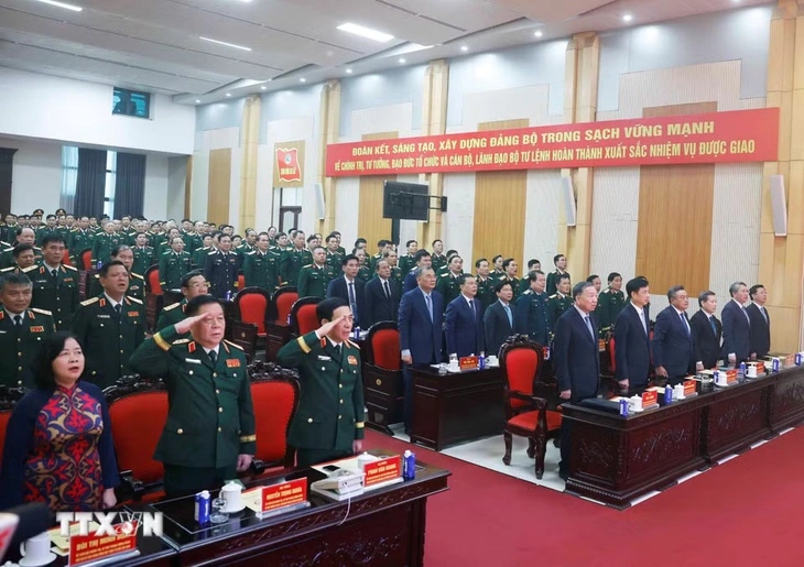 Tổng Bí thư, Chủ tịch nước Tô Lâm dự lễ kỷ niệm 80 năm Bộ đội Pháo binh - Tên lửa - Ảnh 5.