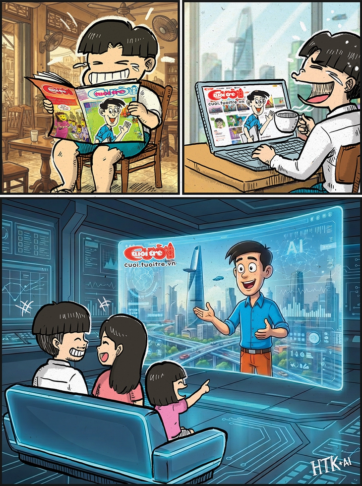Tuổi Trẻ Cười tiếp tục cười trên online - Ảnh 1.