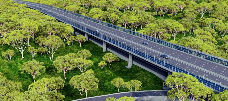 Đầu tư gần 29.000 tỉ đồng xây dựng đường cầu Mã Đà kết nối đường vành đai 4 TP.HCM - Ảnh 3.