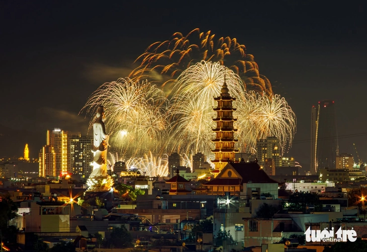 Trước đêm chung, khám phá những góc ngắm pháo hoa đẹp ở Đà Nẵng - Ảnh 1.