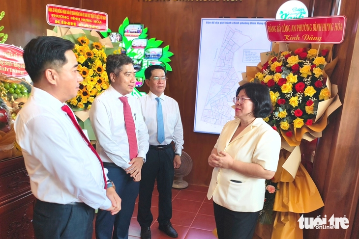 Phường Bình Hưng Hòa khánh thành Không gian văn hóa Hồ Chí Minh - Ảnh 2.