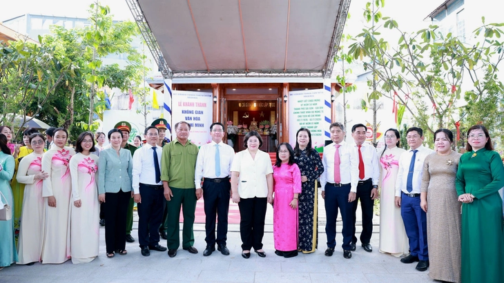 Phường Bình Hưng Hòa khánh thành Không gian văn hóa Hồ Chí Minh - Ảnh 4.