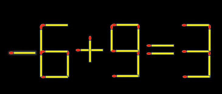 Thử tài IQ: Di chuyển một que diêm để 8+9=3 thành phép tính đúng - Ảnh 1.