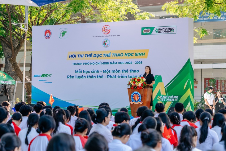 Nestlé MILO đồng hành Hội thi Thể dục thể thao học sinh TP.HCM 2026 - Ảnh 4.