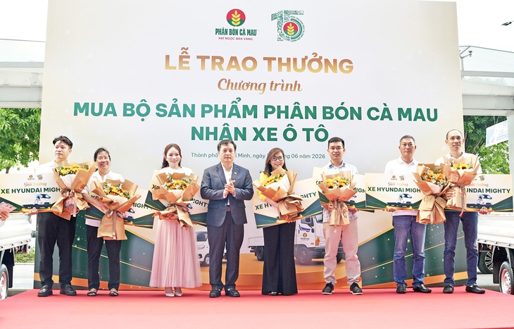 Phân bón Cà Mau: Hơn 14 tỉ đồng tri ân hệ thống phân phối - Ảnh 2.