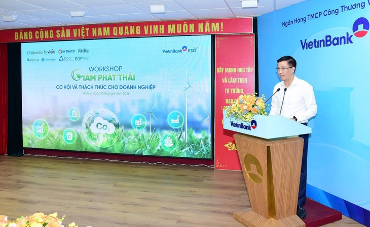 Minh bạch dữ liệu phát thải, mở cơ hội tiếp cận vốn xanh - Ảnh 1.