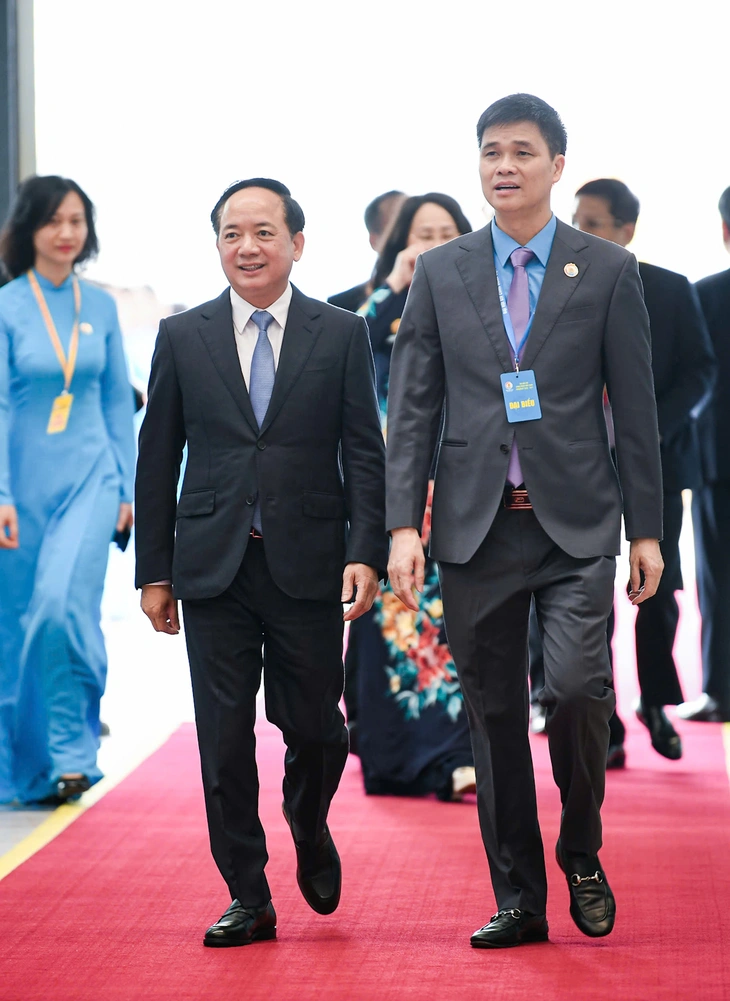 Tổng Bí thư, Chủ tịch nước Tô Lâm và nhiều lãnh đạo dự Đại hội XIV Công đoàn Việt Nam - Ảnh 4.