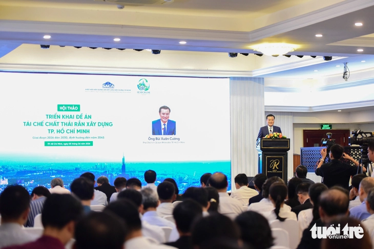 TP.HCM thúc đẩy quá trình biến rác thải xây dựng thành tài nguyên, phát triển kinh tế tuần hoàn - Ảnh 2.