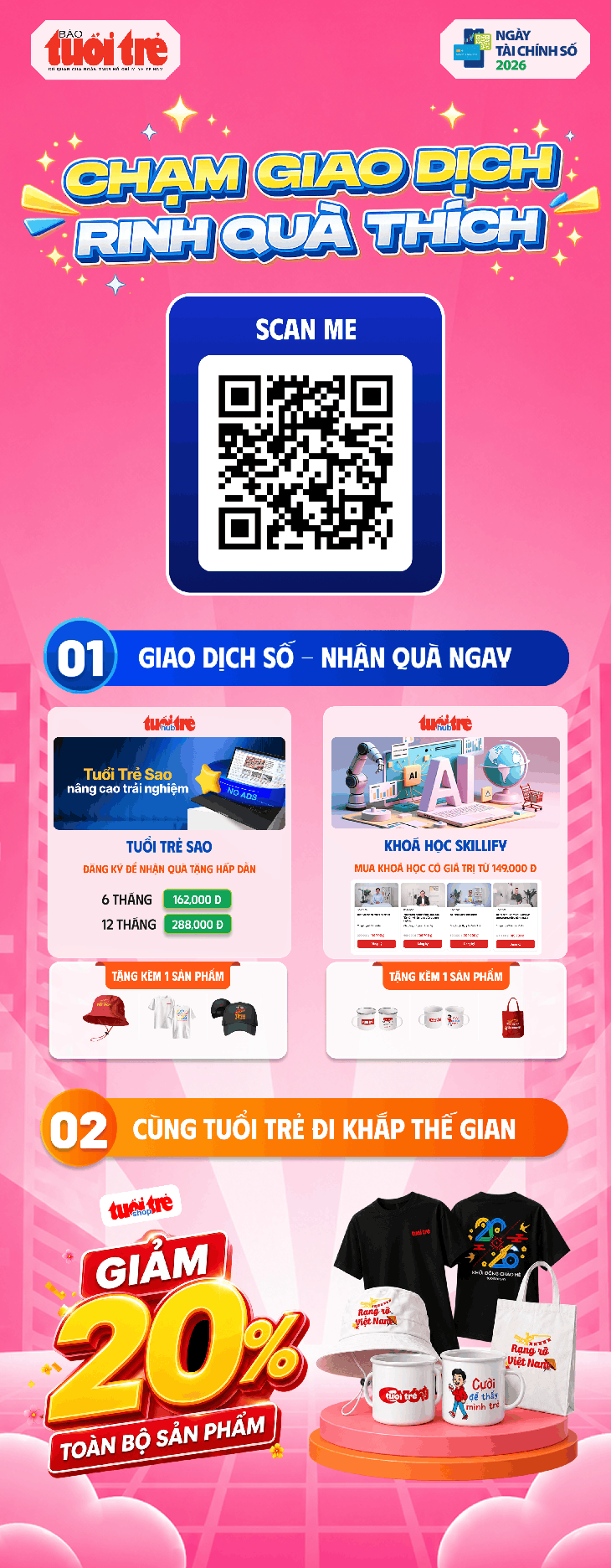 Mời bạn đọc Tuổi Trẻ đến Lễ hội Tài chính số 2026 - Ảnh 1.