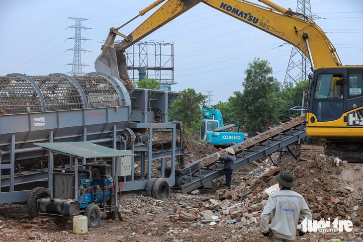 Rác thải xây dựng ở Hà Nội sẽ được tái chế đưa vào dự án đầu tư công - Ảnh 2.