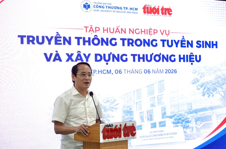 Báo Tuổi Trẻ tập huấn nâng cao năng lực truyền thông cho Trường đại học Công Thương TP.HCM - Ảnh 3.