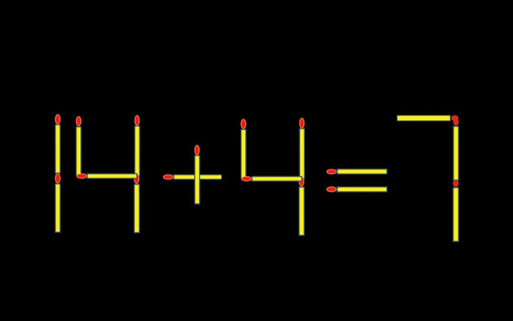 Thử tài IQ: Di chuyển một que diêm để 12-9=4 thành phép tính đúng - Ảnh 7.
