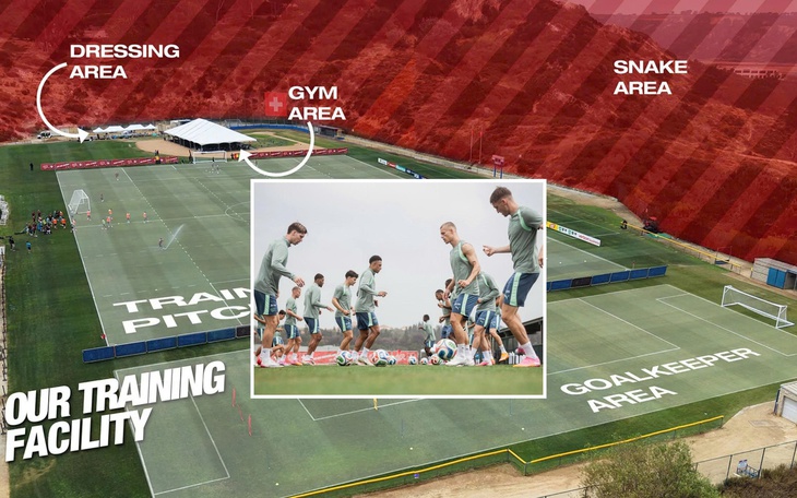 World Cup nóng quá, cầu thủ dự bị tính xem bóng đá trong phòng lạnh - Ảnh 2.