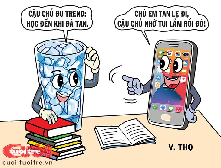 Học đến khi tan đá mới mong vượt qua kỳ thi tốt nghiệp THPT - Ảnh 1.