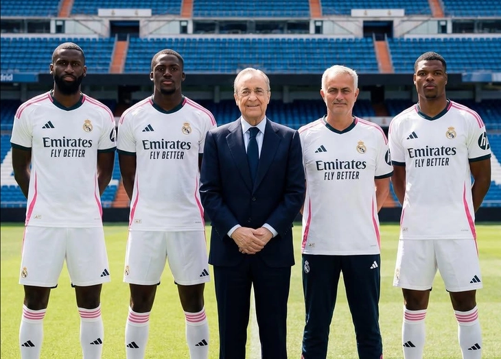 Real Madrid công bố 4 'bom tấn', ngoài HLV Mourinho còn có ai? - Ảnh 1.