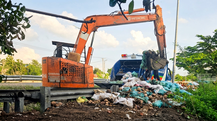 Phường Tân Tạo thu gom 60 tấn rác trong 3 ngày ra quân dọn vệ sinh môi trường - Ảnh 1.