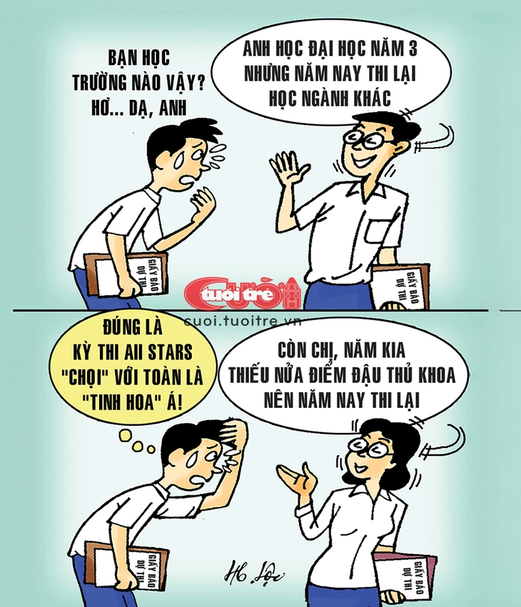 Sĩ tử 2k8 sắp bước vào kỳ thi 'All star' - Ảnh 1.