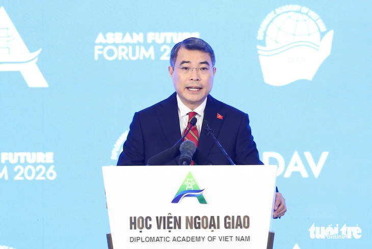 Thủ tướng Lê Minh Hưng và Thủ tướng 4 nước ASEAN dự khai mạc Diễn đàn Tương lai ASEAN - Ảnh 1. ASEAN - Ảnh 1.