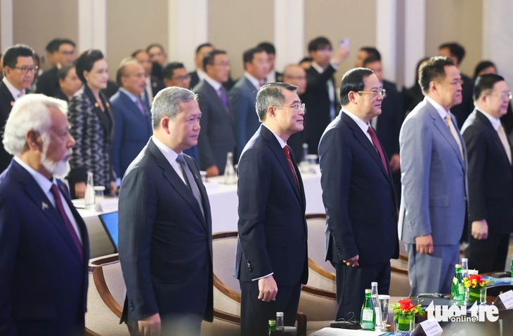 Thủ tướng Lê Minh Hưng và Thủ tướng 4 nước ASEAN dự khai mạc Diễn đàn Tương lai ASEAN - Ảnh 4. ASEAN - Ảnh 5.