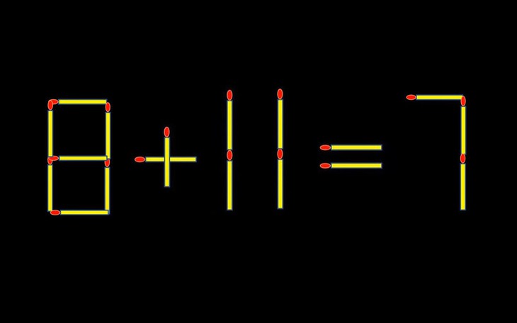 Thử tài IQ: Di chuyển một que diêm để 11-9=3 thành phép tính đúng - Ảnh 8.