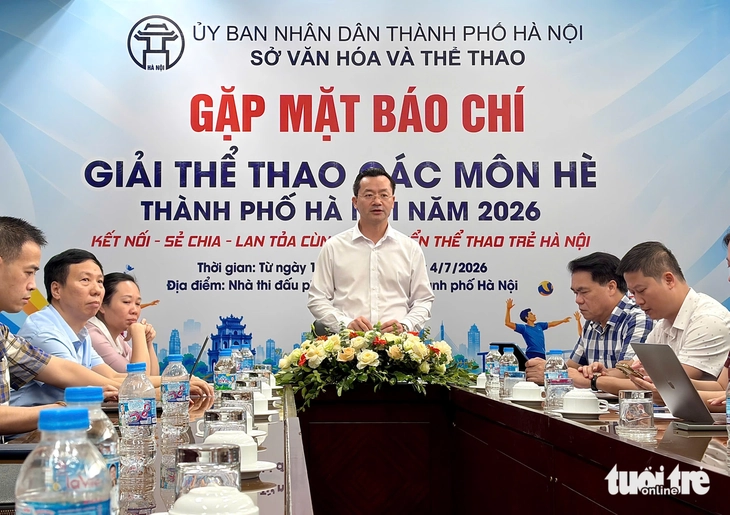 Pickleball lần đầu được đưa vào chương trình thi đấu của thể thao Hà Nội - Ảnh 1.