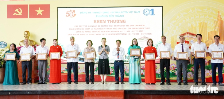 Ra sức thi đua xây dựng phường Bến Thành xứng đáng là phường trung tâm TP.HCM - Ảnh 7.