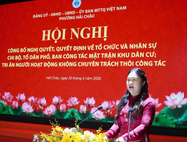 Đặc khu Hoàng Sa, TP Đà Nẵng có nữ chủ tịch mới - Ảnh 1.