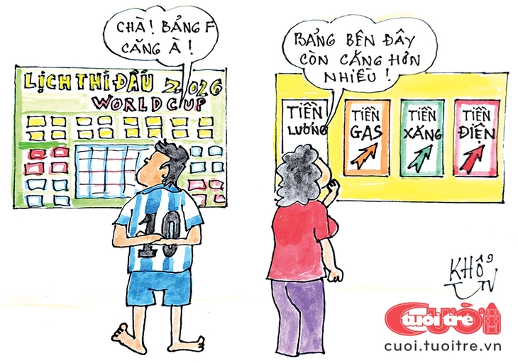 Cuộc thi Vẽ tranh biếm 2026 Hẹn gặp nhau trên Tuổi Trẻ Cười Online - Ảnh 1.