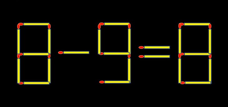 Thử tài IQ: Di chuyển một que diêm để 4-4=8 thành phép tính đúng - Ảnh 4.
