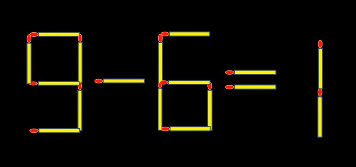 Thử tài IQ: Di chuyển một que diêm để 9-8=3 thành phép tính đúng - Ảnh 3.