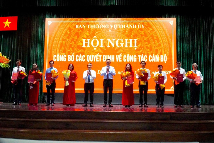 Đà Nẵng bổ nhiệm 19 vị trí cán bộ chủ chốt, có 2 Ủy viên Ban Thường vụ - Ảnh 1.