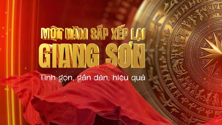 VTV1 phát sóng phim tài liệu Một năm sắp xếp lại giang sơn - - Tinh gọn, gần dân, hiệu quả - Ảnh 1.