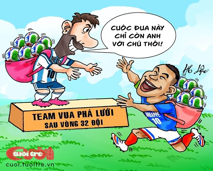 Messi và Mbappe cạnh tranh gay gắt danh hiệu vua phá lưới - Ảnh 1.