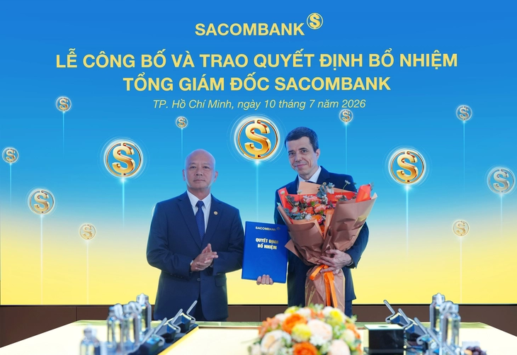 Sacombank bổ nhiệm ông Loic Faussier giữ chức tổng giám đốc - Ảnh 1.