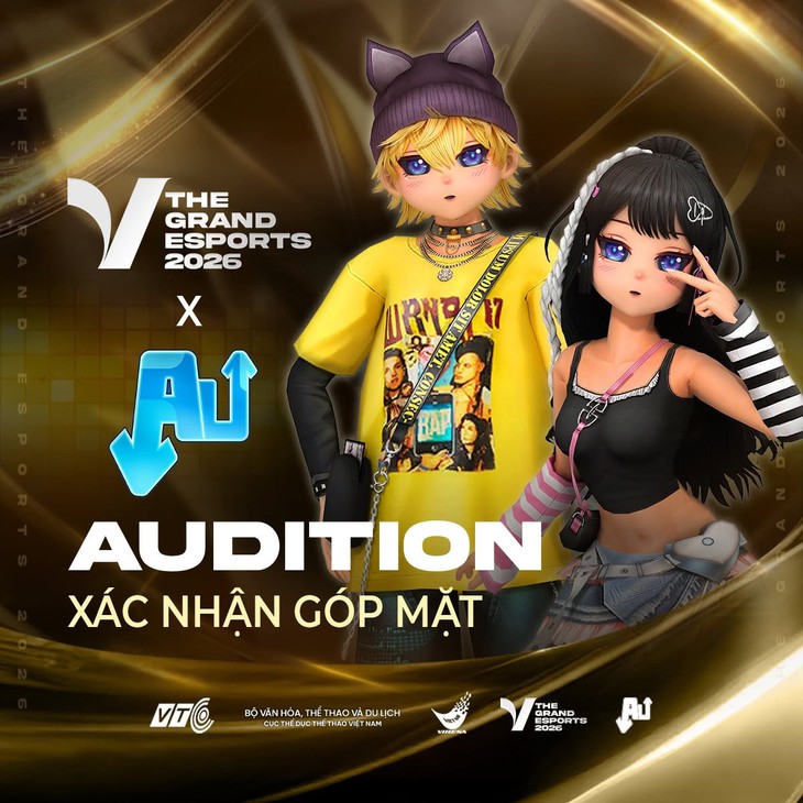 Việt Nam đăng cai giải đấu quy mô quốc tế Audition Grand Esports 2026 - Ảnh 1.