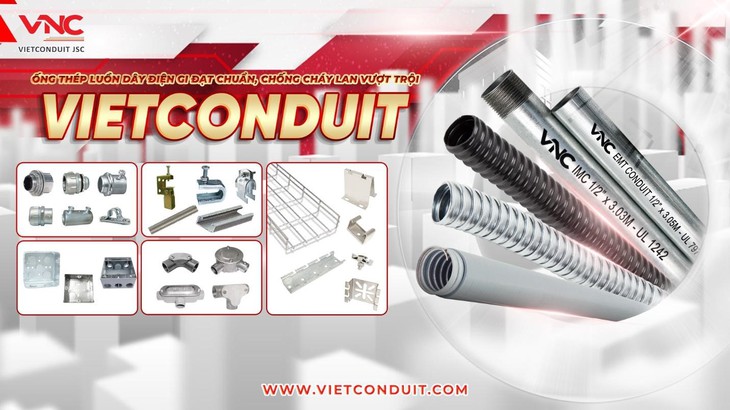 Ống thép luồn dây điện IMC Vietconduit đạt chuẩn UL 1242 - Ảnh 5.