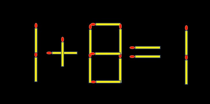 Thử tài IQ: Di chuyển một que diêm để 6+4=4 thành phép tính đúng - Ảnh 3.